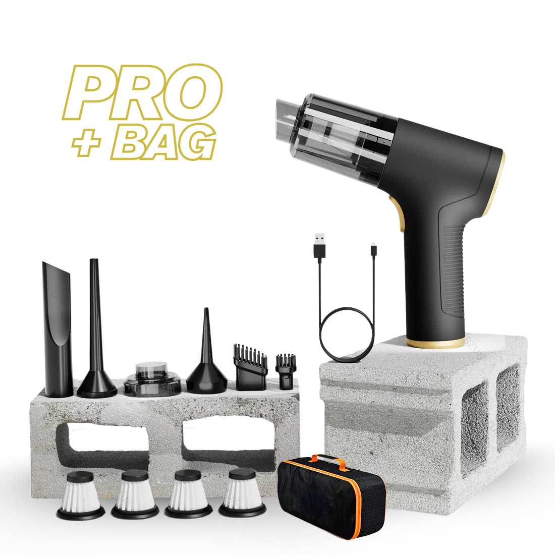 Dusty Mini Car Vacuum