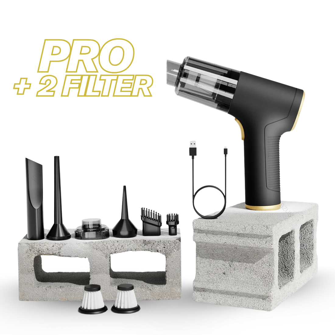 Dusty Mini Car Vacuum