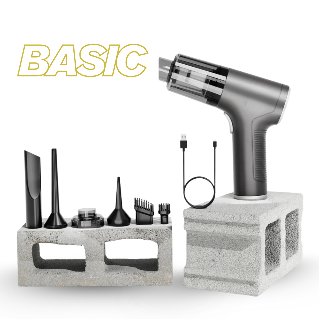 Dusty Mini Car Vacuum